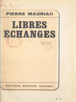 cover image of Aux confins de la médecine, libres échanges